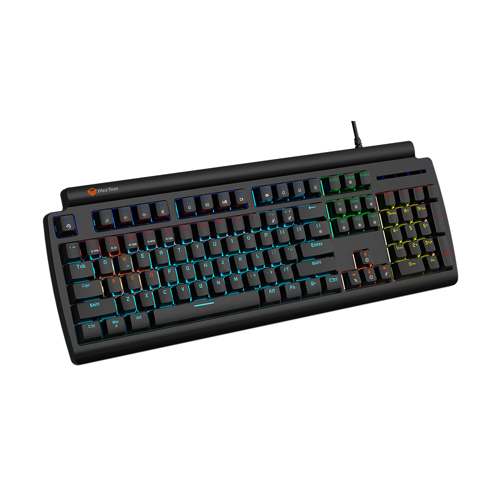 Meetion MT-MK600MX Μηχανικό Gaming Πληκτρολόγιο / Μπλέ Διακόπτες / Μαύρο - Image 3