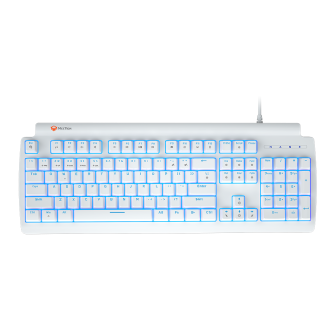 Meetion MT-MK600MX Μηχανικό Gaming Πληκτρολόγιο / Μπλέ Διακόπτες / Λευκό