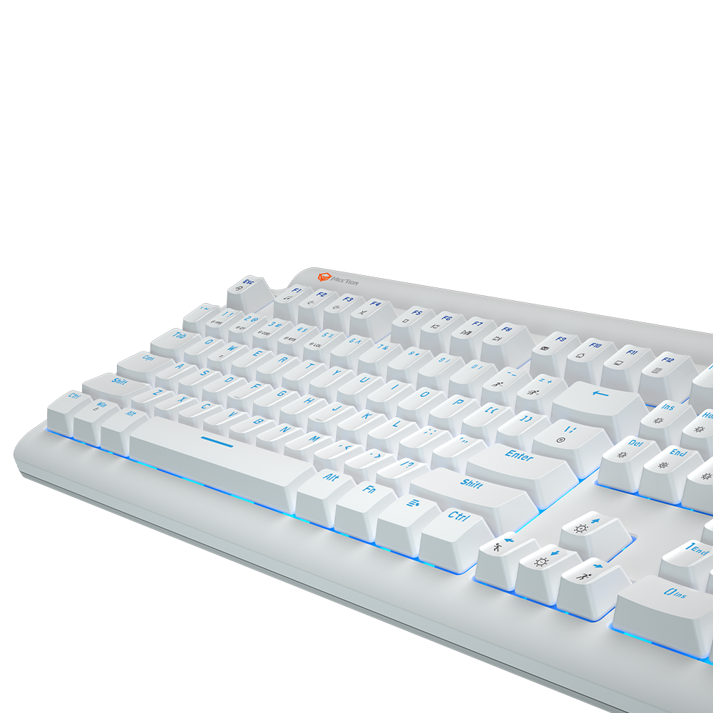 Meetion MT-MK600MX Μηχανικό Gaming Πληκτρολόγιο / Μπλέ Διακόπτες / Λευκό - Image 5