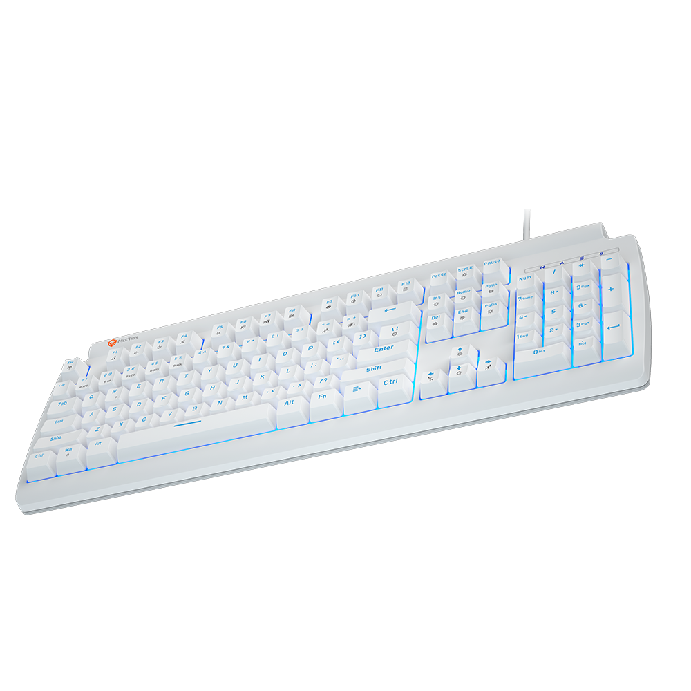 Meetion MT-MK600MX Μηχανικό Gaming Πληκτρολόγιο / Μπλέ Διακόπτες / Λευκό - Image 7