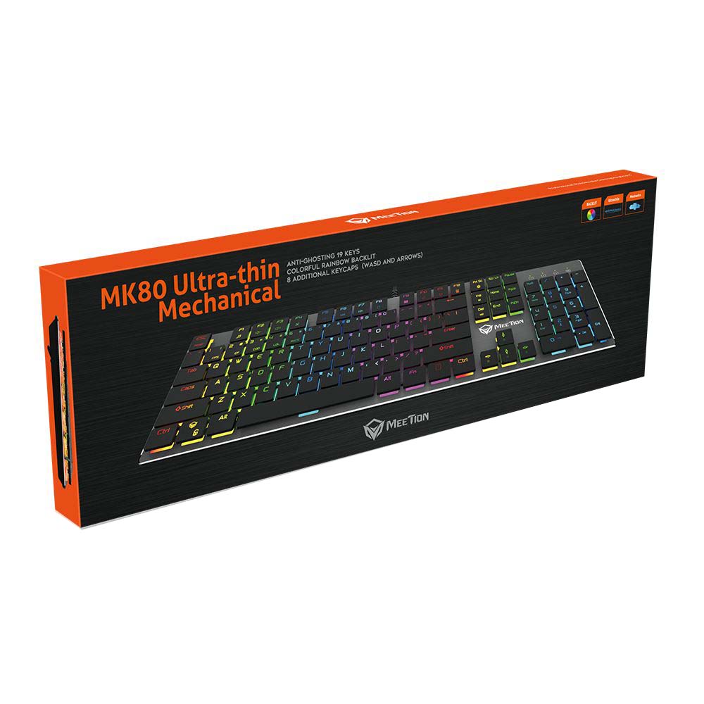 Meetion MT-MK80 Μηχανικό Gaming Πληκτρολόγιο / US - Image 8