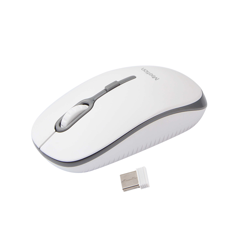 Meetion MT-R547 2.4G Ασύρματο Ποντίκι / Άσπρο & Γκρι - Image 3