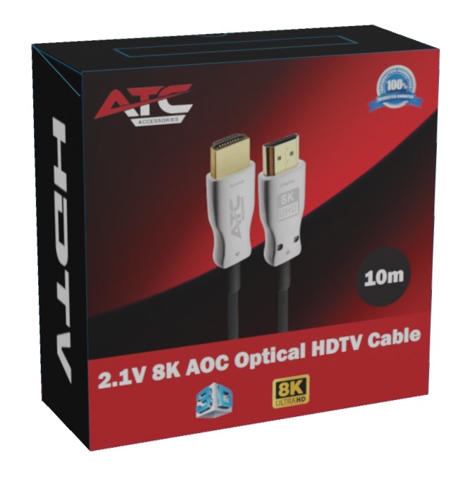ATC Καλώδιο HDTV 2.1V 8K AOC Optical cable 10m - Image 2