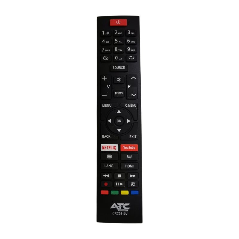 ATC Τηλεχειριστήριο για Telefunken Vestel & Beko OLED/LED TVs CRC-2510V