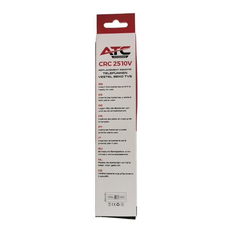 ATC Τηλεχειριστήριο για Telefunken Vestel & Beko OLED/LED TVs CRC-2510V - Image 3