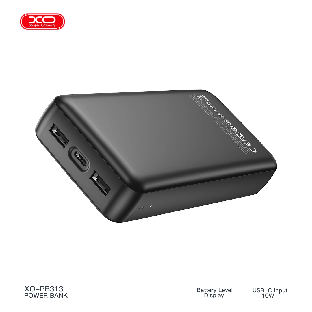 XO PB313 Powerbank 20000mAh Μαύρο - Image 4
