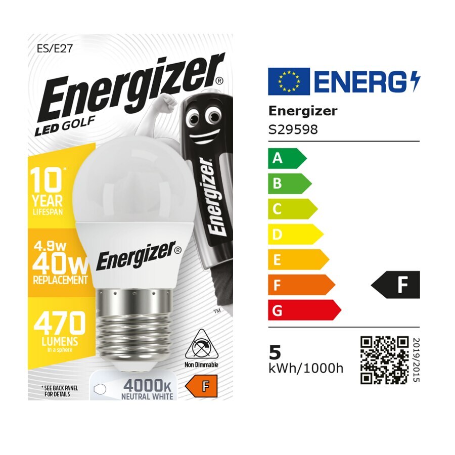 Energizer BEC Mini Σφαιρική Λάμπα LED OPAL 4.9W E27 470lm 4000K - Image 3