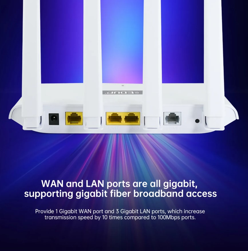 EDUP EP-RT2960S 1800Mbps Mesh Router - Image 4