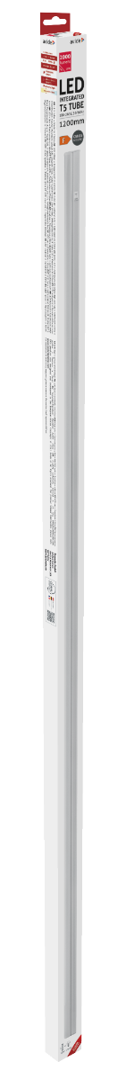 Avide Φωτιστικό LED Πάγκου Κουζίνας 19W 1200mm Θερμό 3000K με Πρίζα