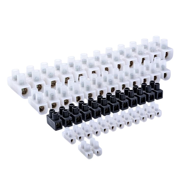 ATC Ηλεκτρολογικές Κλέμες 10A-10MM² (U Type) Λευκές PE 10τμχ
