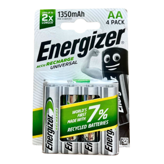Energizer Επαναφορτιζόμενες Μπαταρίες AA/R6 1300mAh/4BP