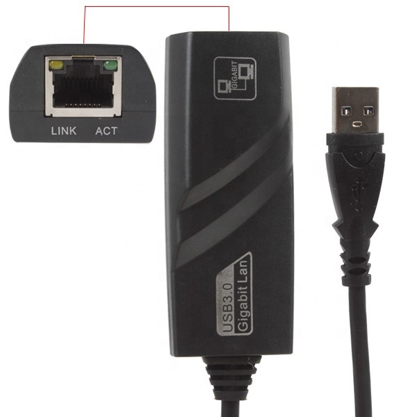 Μετατροπέας USB 3.0 σε LAN 1000MBps - Image 2