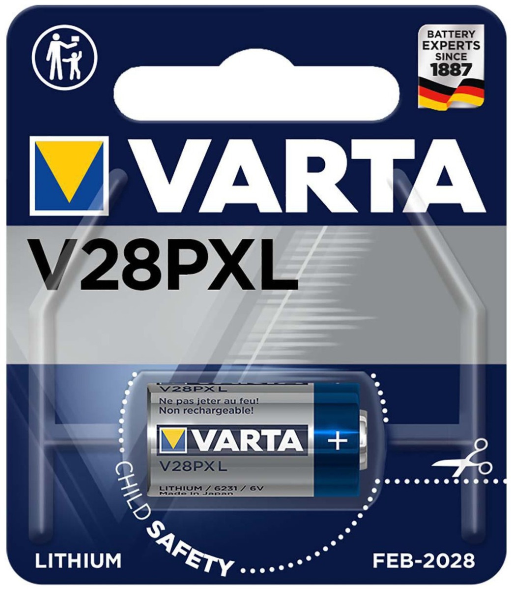 Varta Μπαταρία Λιθίου V28 PXL (1τμχ)