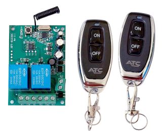 Δικάναλος Δέκτης Εντολών KIT (Με 2 Κοντρόλ) KG1285V