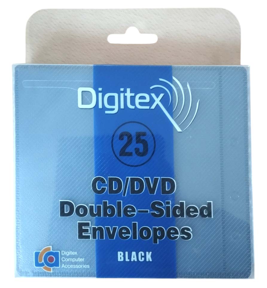Digitex Φάκελοι Διπλής Όψης CD/DVD