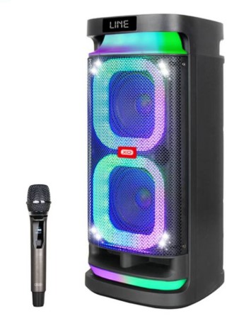 XO F58 Bluetooth Ηχείο Shine Διπλό 6-inch Woofer RGB 40W - Image 4