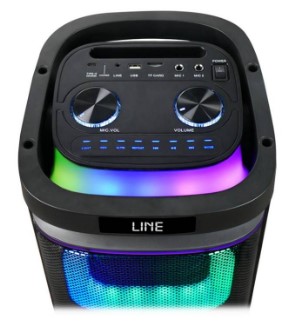 XO F58 Bluetooth Ηχείο Shine Διπλό 6-inch Woofer RGB 40W - Image 3