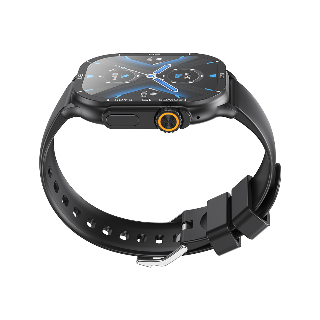 XO J12 Αθλητικό Smartwatch Ανθρακί - Image 4