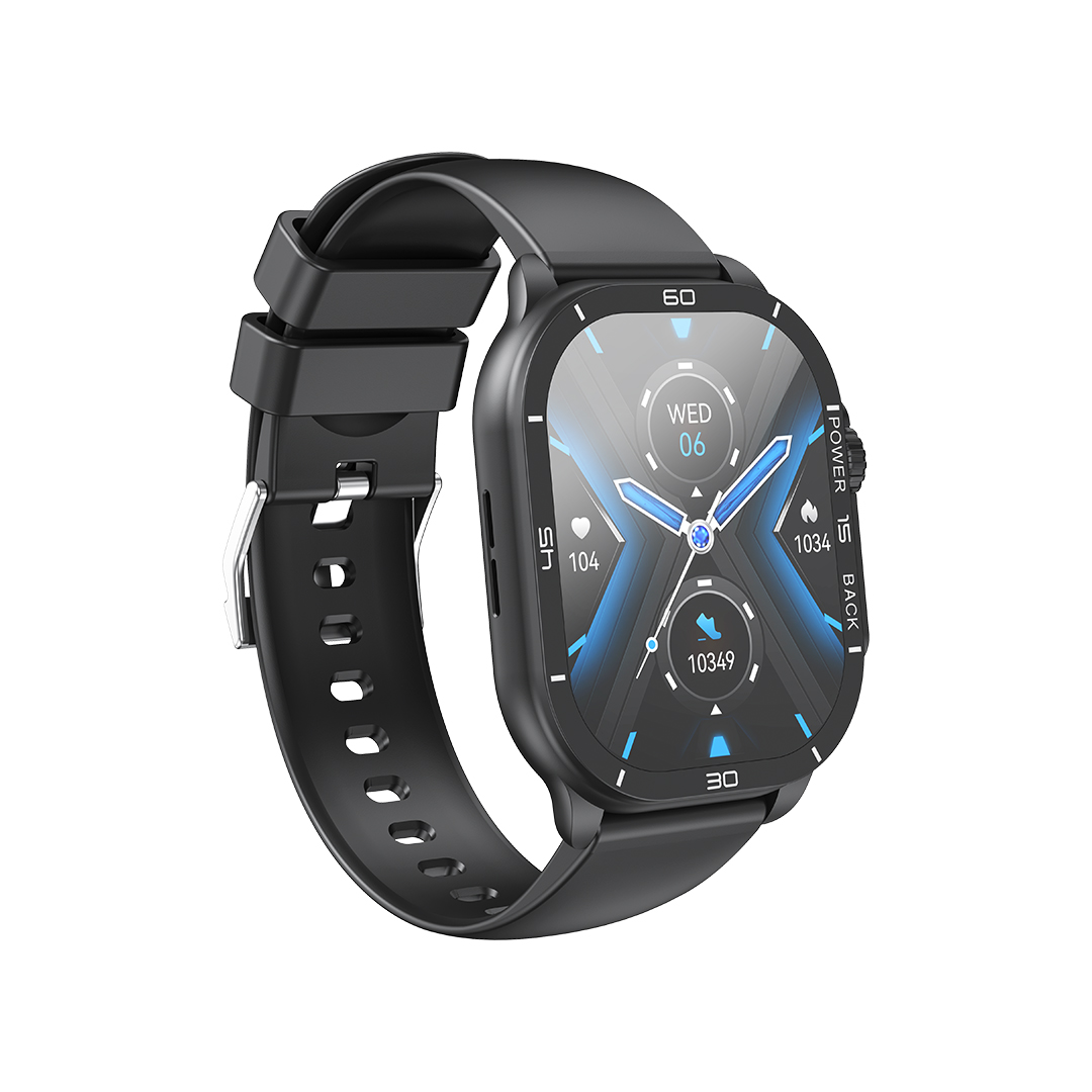 XO J12 Αθλητικό Smartwatch Ανθρακί - Image 3