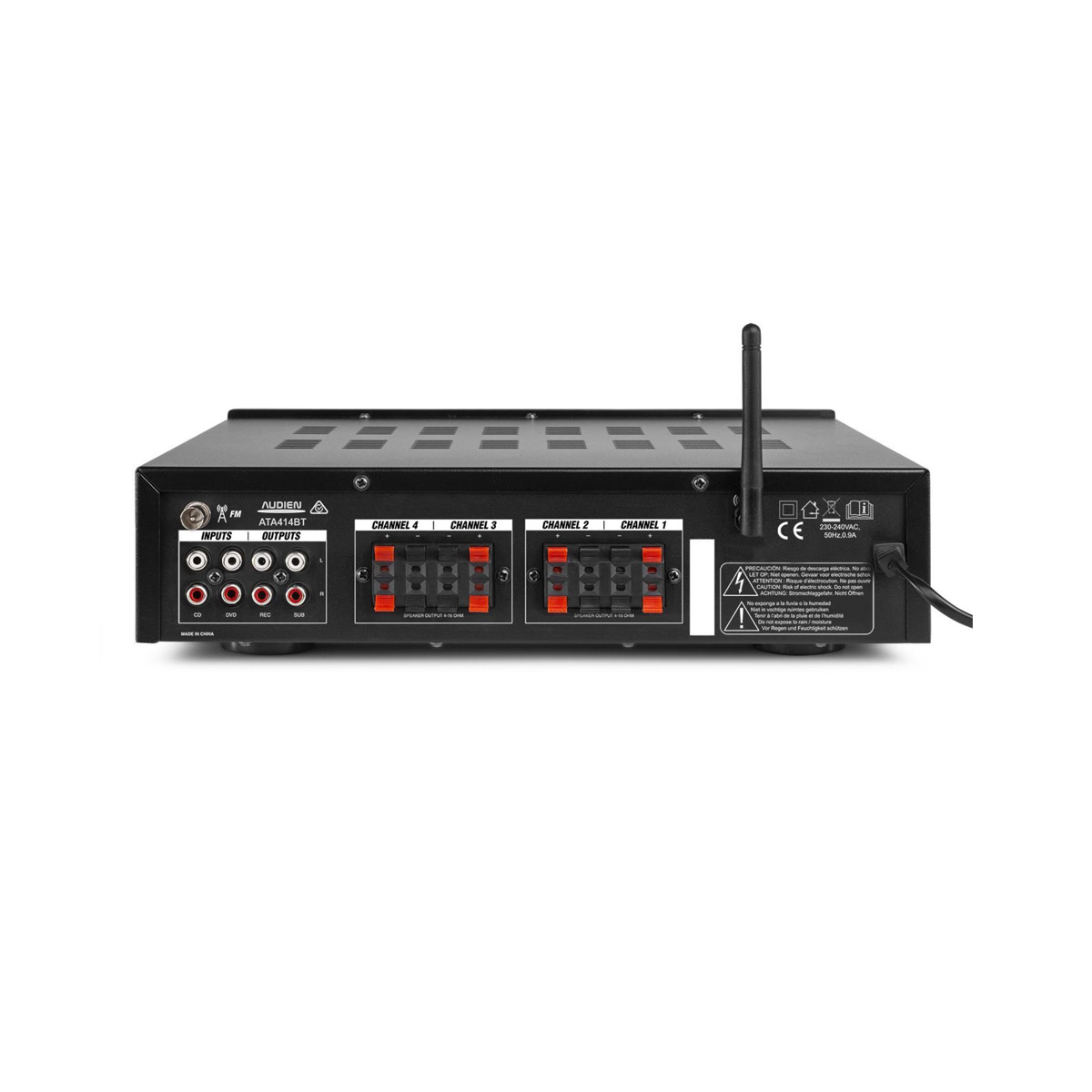 ATA414BT Ενισχυτής Hi-Fi 4 Καναλιών - Image 2