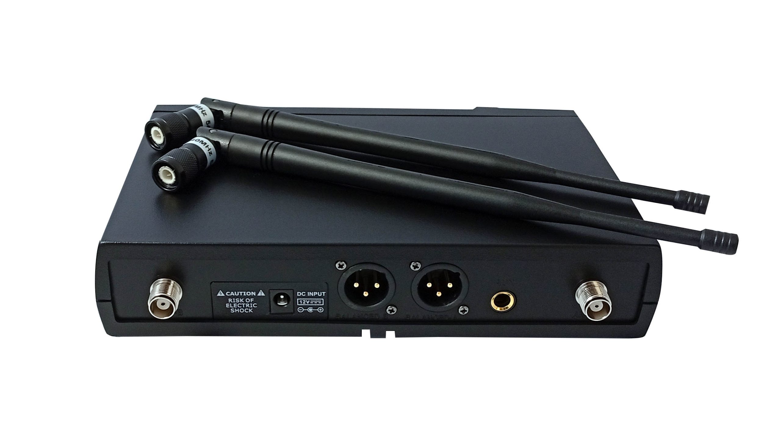Audien Διπλό Ασύρματο Μικρόφωνο Χειρός με PLL & TRUE DIVERSITY JRU-650-B - Image 3