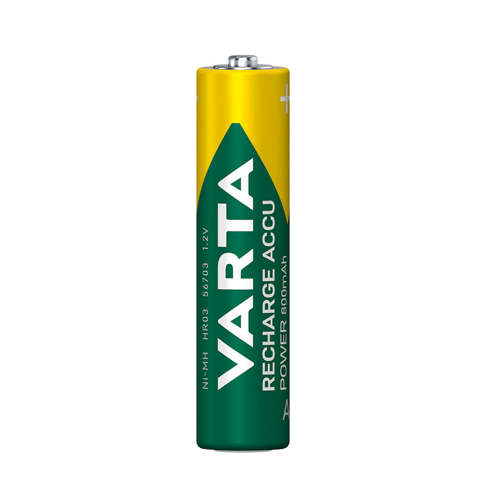 VARTA Επαναφορτιζόμενη Μπαταρία Power R2U 800mAh AAA B4 - Image 2