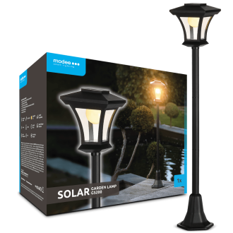 Modee Lighting LED Ηλιακό Φωτιστικό Κήπου GS200 120cm