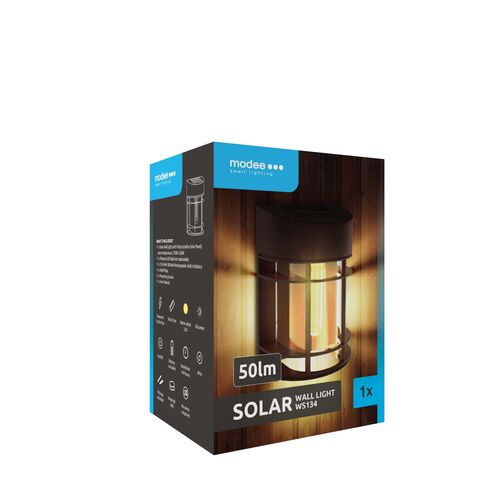 Modee Lighting LED Ηλιακό Φωτιστικό Τοίχου WS134 50lm - Image 4