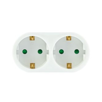 Technik Αντάπτορας Σούκο Πρίζας με 2 Θέσεις T-shape Horizontal 16A