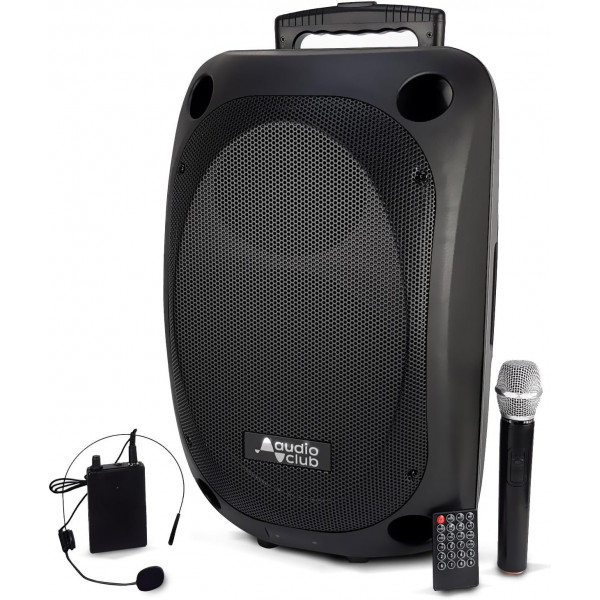 Audio Club Φορητό Επαγγελματικό Ηχοσύστημα MOOV15-PRO