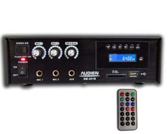 Audien Μικροφωνικός Ενισχυτής 12V & 220V SM-201B