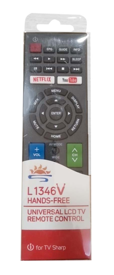 Τηλεχειριστήριο Universal για Sharp Smart L 1346 - Image 2