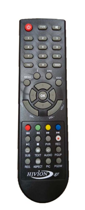 Τηλεχειριστήριο Universal για Hivion HD T-9900