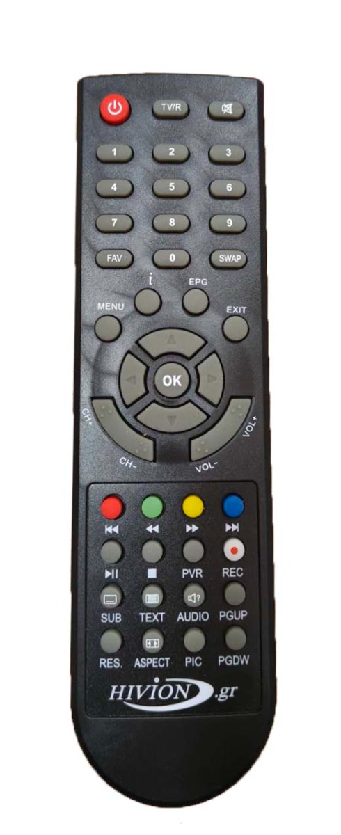 Τηλεχειριστήριο Universal για Hivion HD T-9900