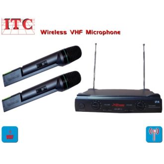 Dasteri Σύστημα με 2 Ασύρματα Μικρόφωνα Χειρός VHF XS-MP-3/2