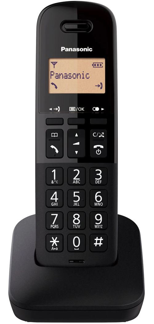 Panasonic KX-TGB610SPB Ασύρματο Τηλέφωνο Μαύρο