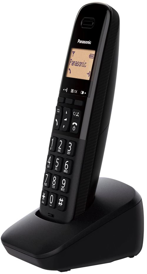 Panasonic KX-TGB610SPB Ασύρματο Τηλέφωνο Μαύρο - Image 3