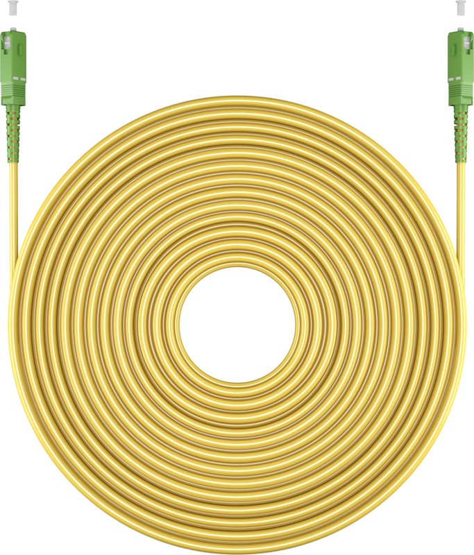 Goobay Fibre-optic Cable FTTH Singlemode OS2 Yellow 20m - Image 4