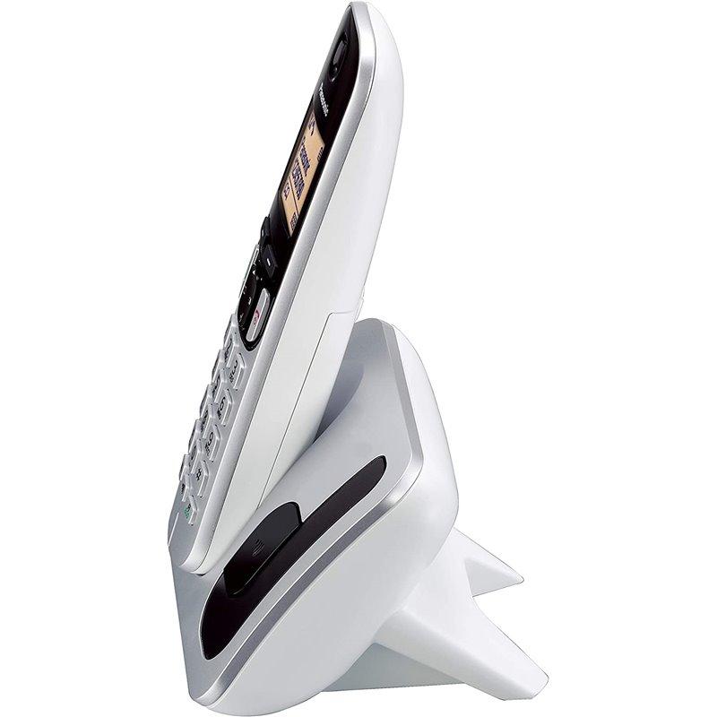 Panasonic KX-TGC210 Ασύρματο Τηλέφωνο Με Ηχείο Ασημί - Image 2