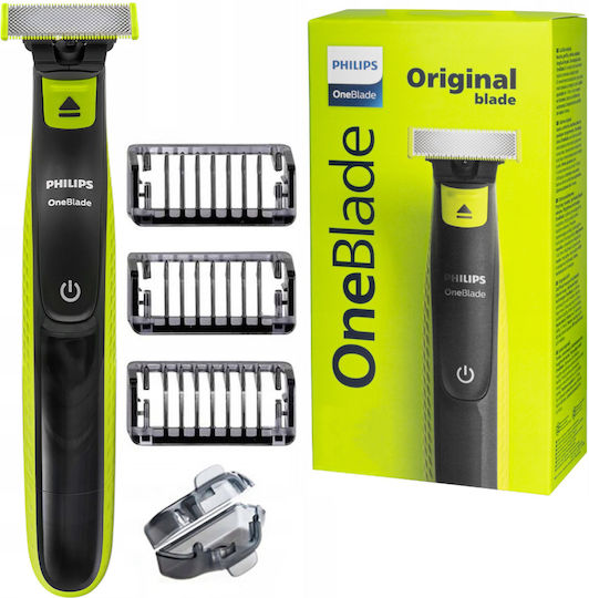 Philips Oneblade QP2724/10 Ξυριστική Μηχανή Προσώπου Επαναφορτιζόμενη
