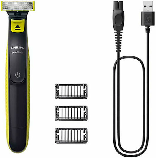 Philips Oneblade QP2724/10 Ξυριστική Μηχανή Προσώπου Επαναφορτιζόμενη - Image 2