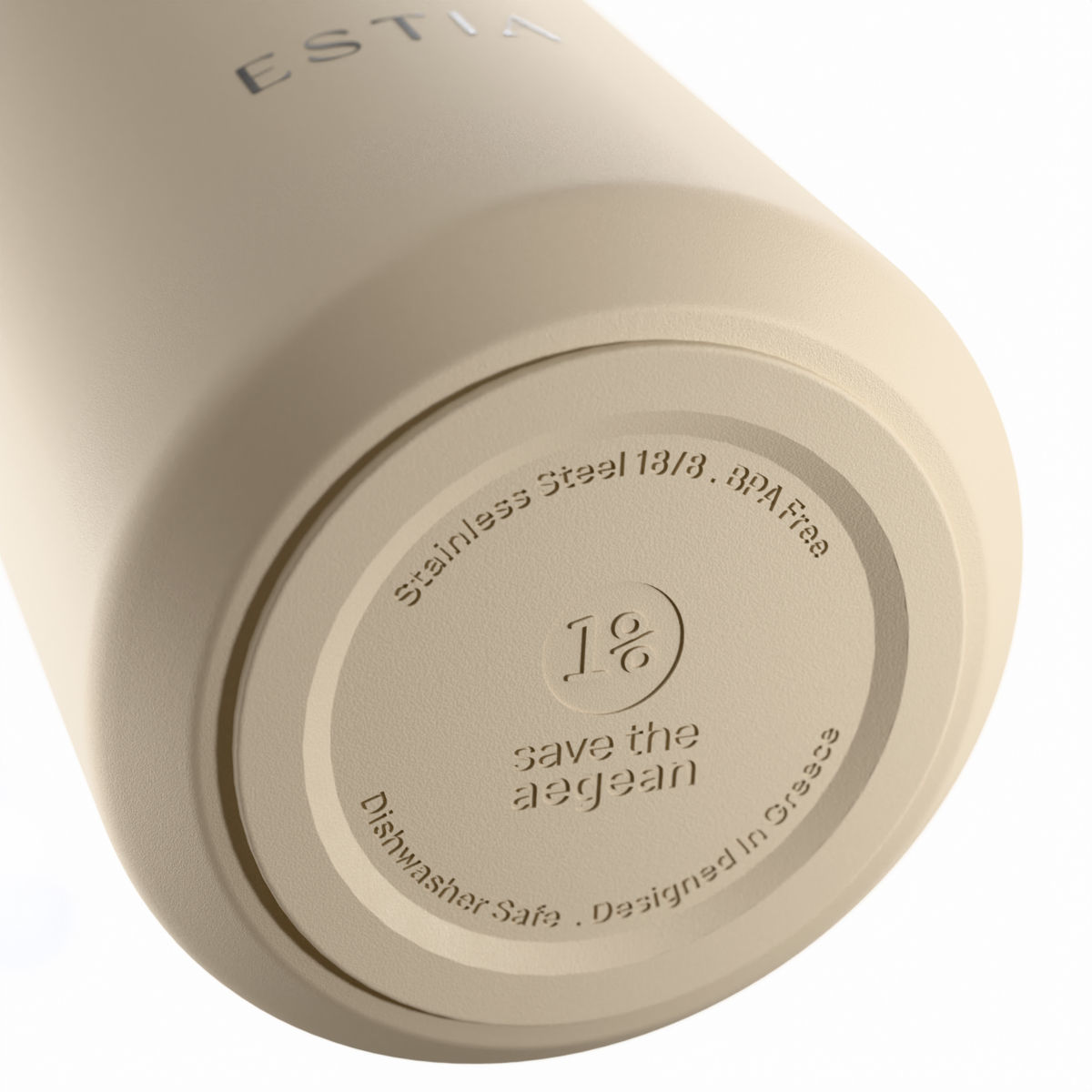 ESTIA ΘΕΡΜΟΣ LENS SAVE THE AEGEAN 360ml DUNE - Image 3