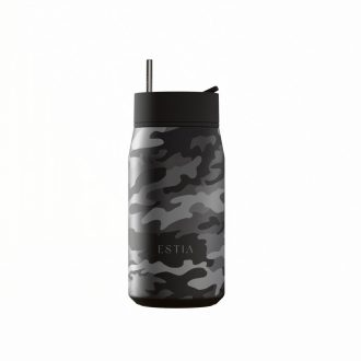 ESTIA ΘΕΡΜΟΣ LENS SAVE THE AEGEAN 360ml DARK CAMO