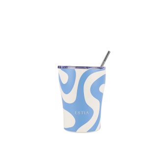 ESTIA ΘΕΡΜΟΣ COFFEE MUG SAVE THE AEGEAN 350ml OCEAN WAVES