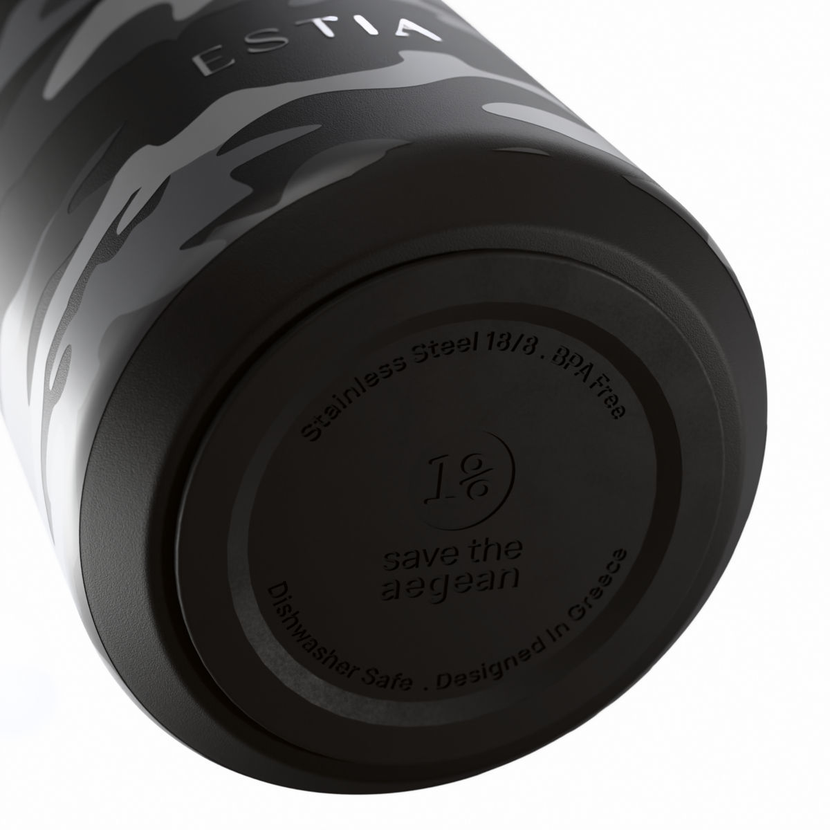 ESTIA ΘΕΡΜΟΣ FLOW SAVE THE AEGEAN 500ml DARK CAMO - Image 3
