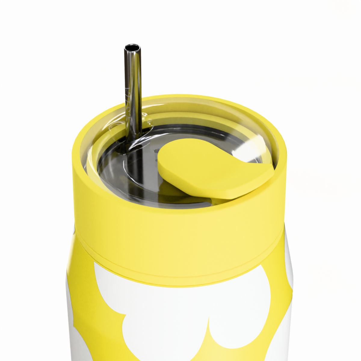 ESTIA ΘΕΡΜΟΣ LENS SAVE THE AEGEAN 360ml YELLOW DAISY - Image 4