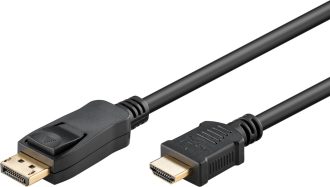 Goobay Standard Καλώδιο Αντάπτορας DisplayPort σε HDMI 64836 Μαύρο 2m