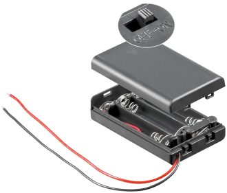 Goobay Θήκη Μπαταριών 3x AAA (Micro) 48143