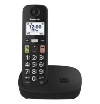 Panasonic KX-TGU110EXB Ασύρματο Τηλέφωνο Μαύρο