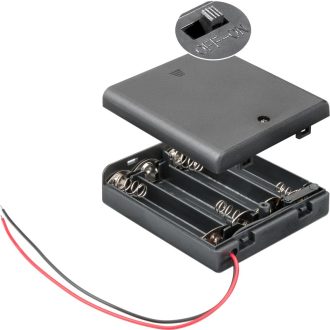 Goobay Θήκη για Μπαταρίες 4x AA 11473